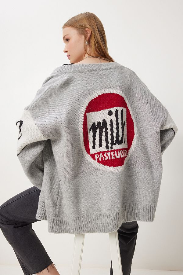Slogan knitwear hotsell