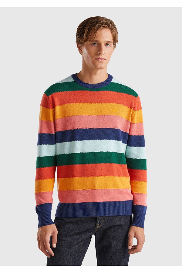 United colors of benetton men's woolen sweater top