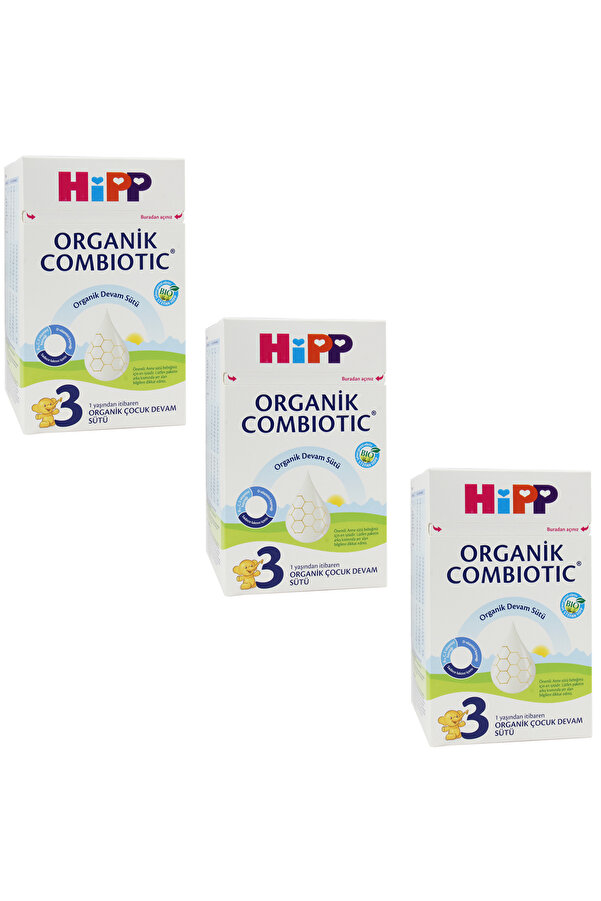 Hipp 3 Organik Combiotic 800 gr Devam Sütü 3 ADET