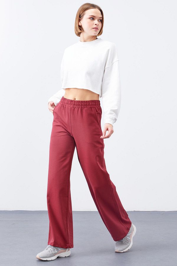 High waisted tracksuit bottoms clearance