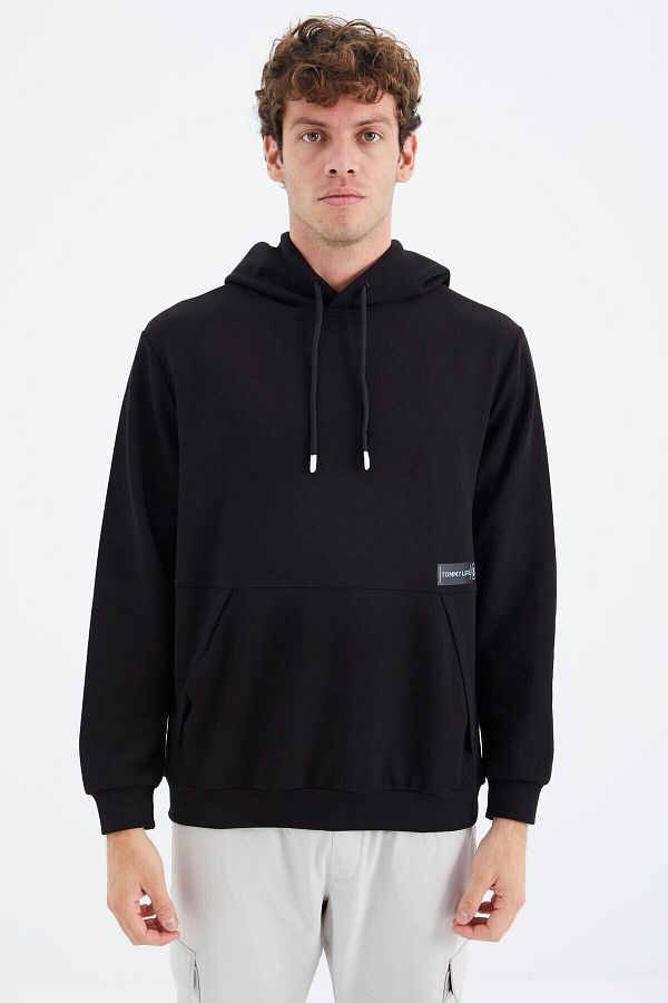 Sweatshirt with hidden pockets top