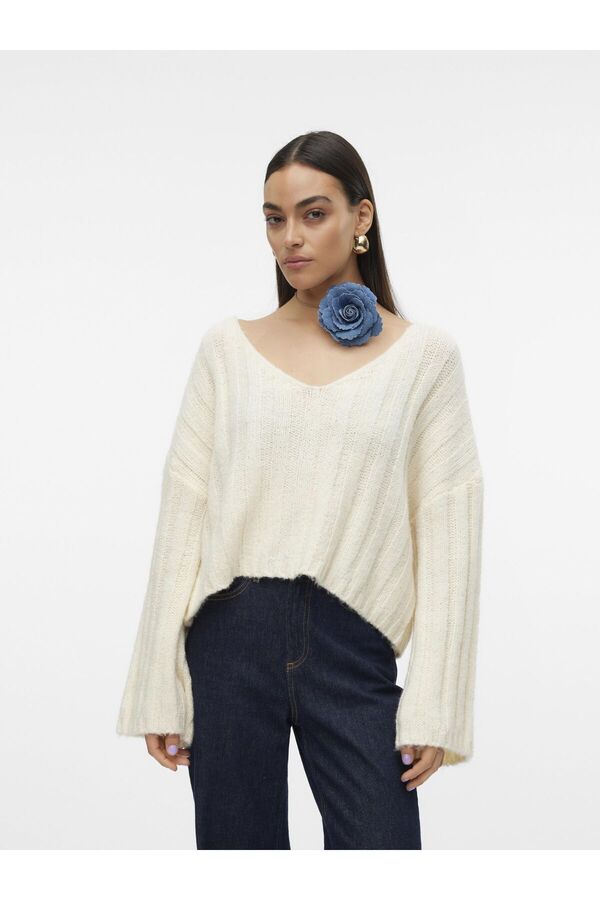 Vero Moda Strickpullover VMMAPLE Pullover- Trendyol