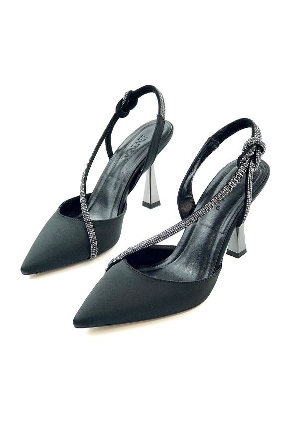 İNNA-Yoka Inna Women's Evening Dress Stoned Heeled Shoes 1