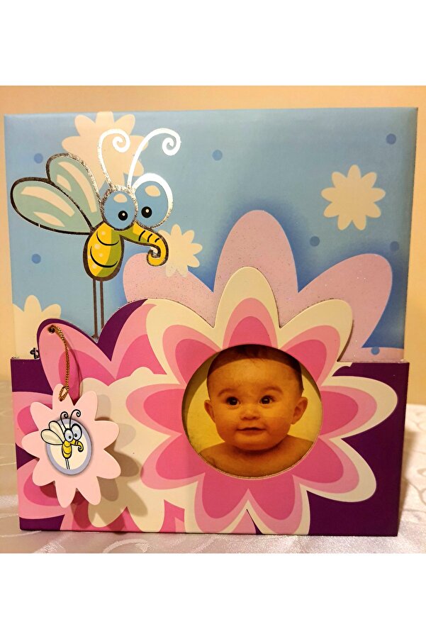 Cmf KUTULU BEBEK FOTOĞRAF RESİM ALBÜMÜ 15X21 cm ve 10x15 cm 80 adet Kapasiteli