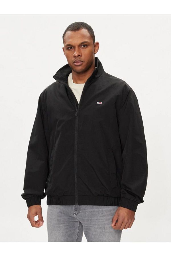Tommy Hilfiger Winter Jacket Black Basic Trendyol