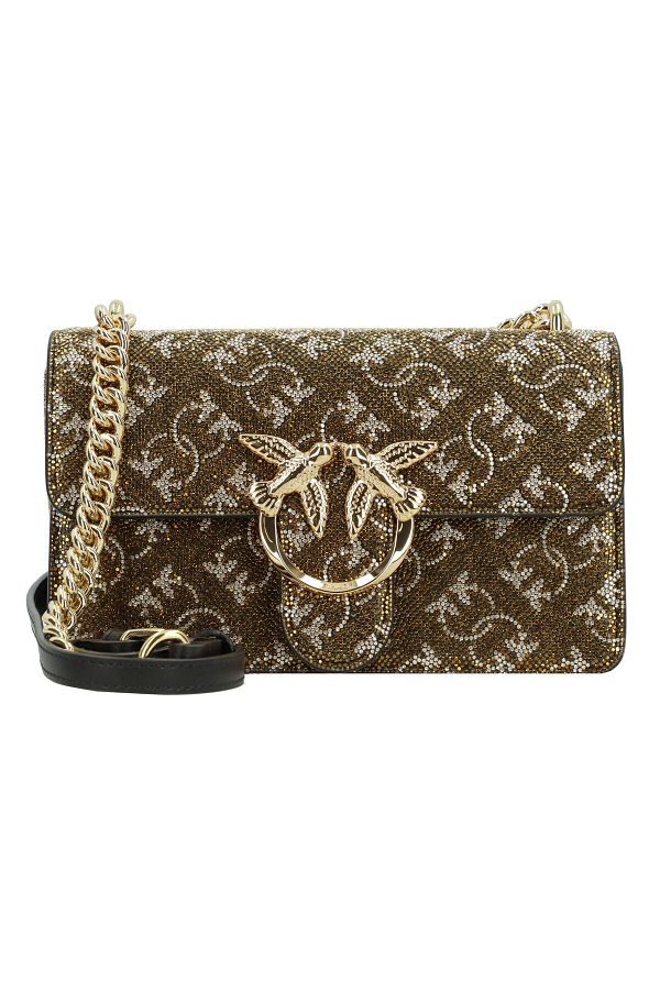 PİNKO-Love One Umhängetasche Leder 21 cm 1