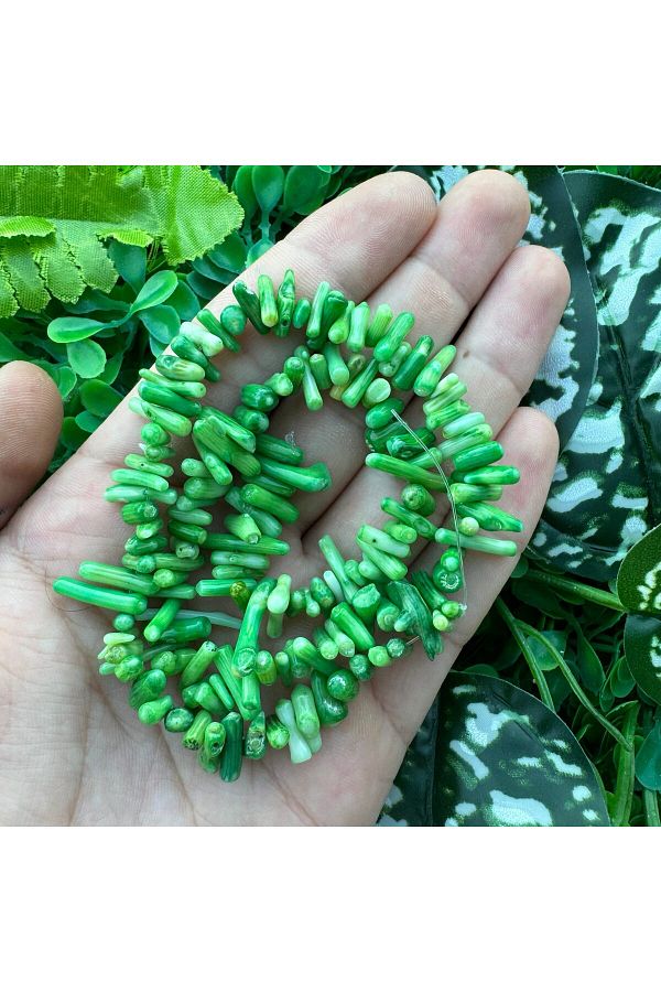TA UZMANI Green Tooth Coral Stone Trendyol