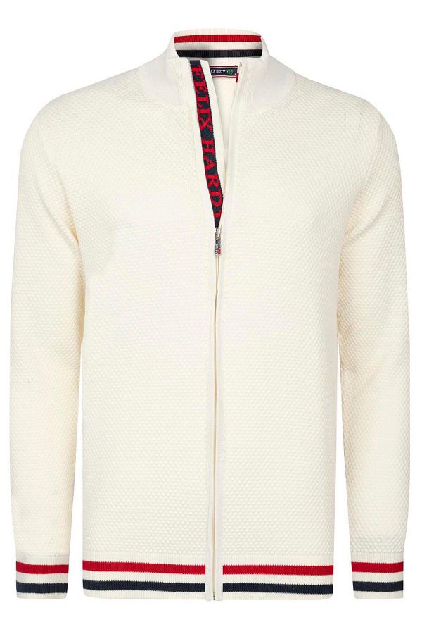 Felix Hardy-Zippered Men's Cardigan 1