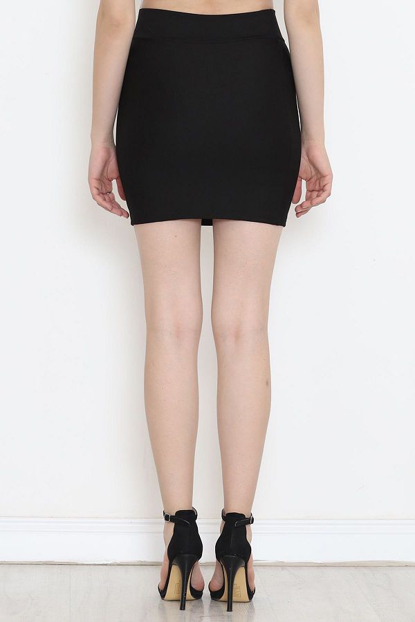 bedwear Black Mini Pencil Skirt Trendyol