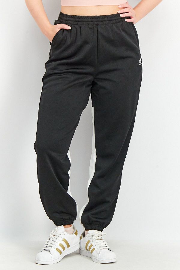Adidas women's large logo track pants shop