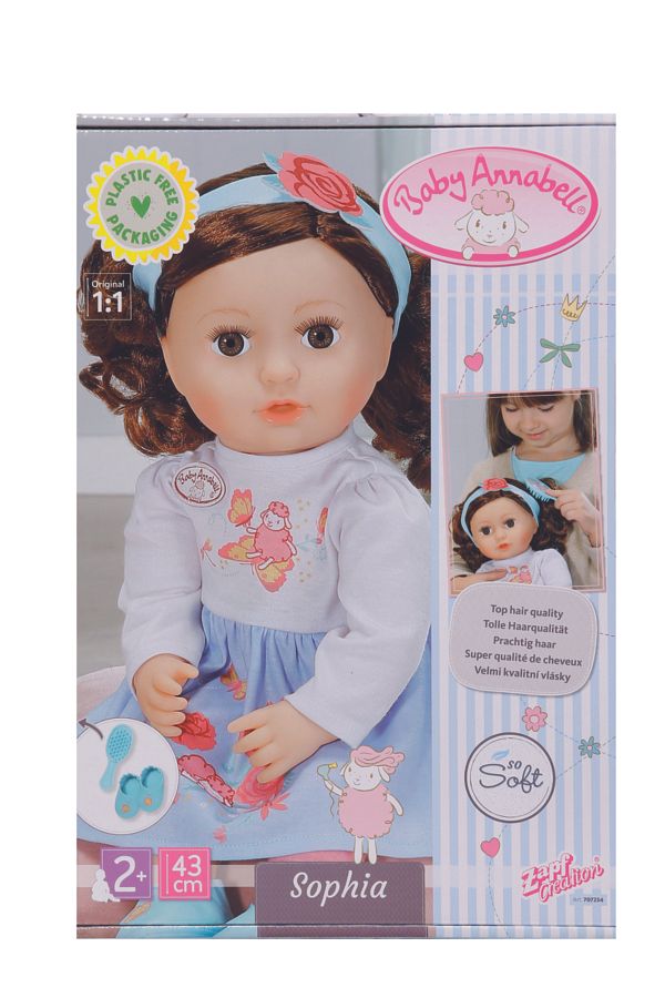 Baby Annabell-Papusa Sophia Bruneta 43cm 1
