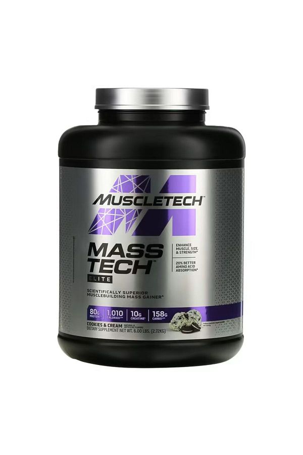 MUSCLETECH-Mass Tech, Cookies and Cream, 6 LB 1