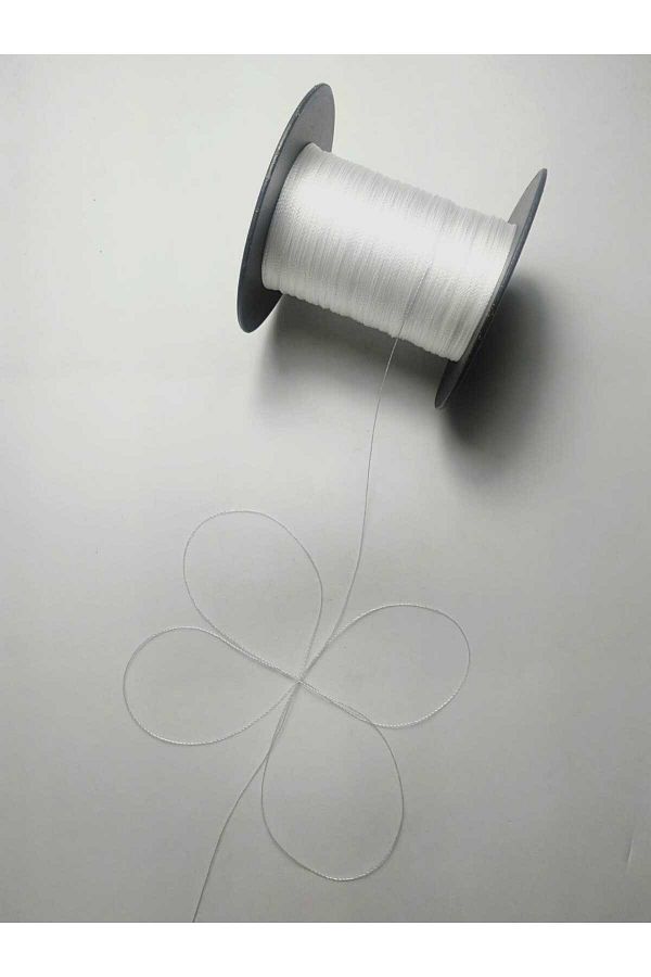 Eskişehir hobi sanat-0.2 mm 100 Meters Rosary String White Color (Thinest Rosary String) 1
