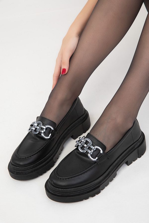 SOHO-Women's Black Casual Shoes 17868 1