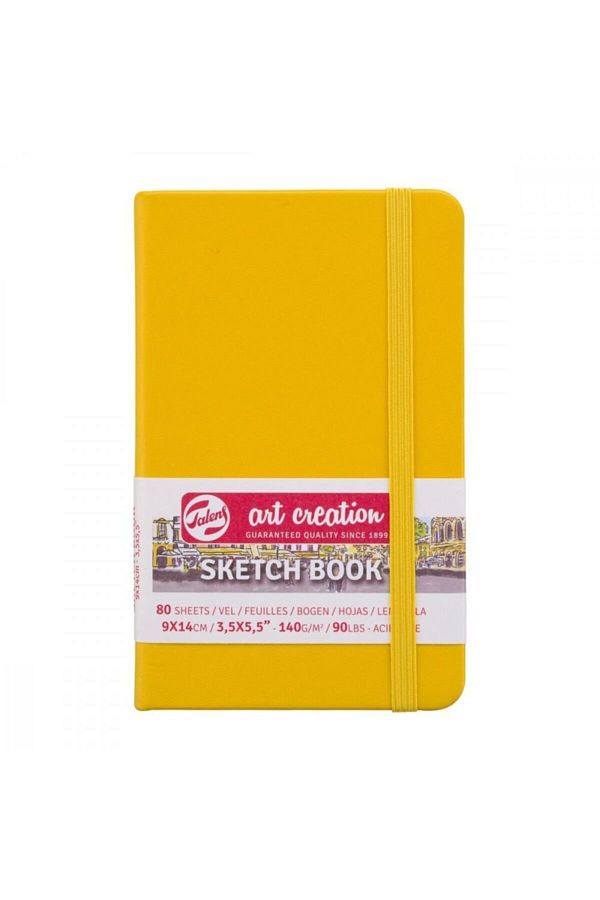 Talens-Art Creation Sketch Book Sketch Block 9x14 140gr 80 Sheets Yellow 1