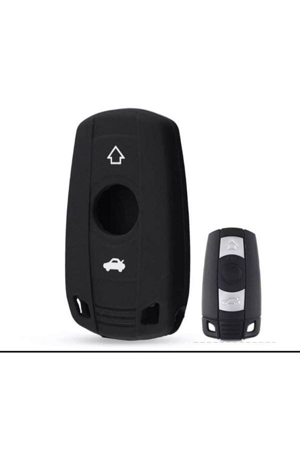 ŞENYILDIZ AKSESUAR-For Bmw E60 E90 E91 E92 M3 M5 X1 X5 And 1 3 5 Compatible Silicone Key Case With Note Key 1