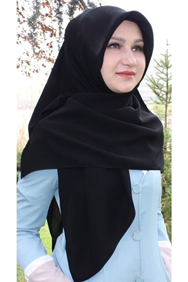 Valino 110X110 Medina Silk Scarf Black- Trendyol