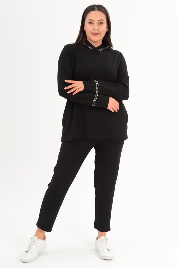 Plus size sweat outfits cheap