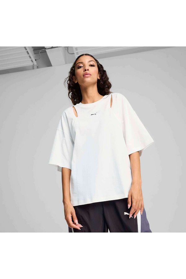 Puma-Dare to Oversized Cutout Tee 1
