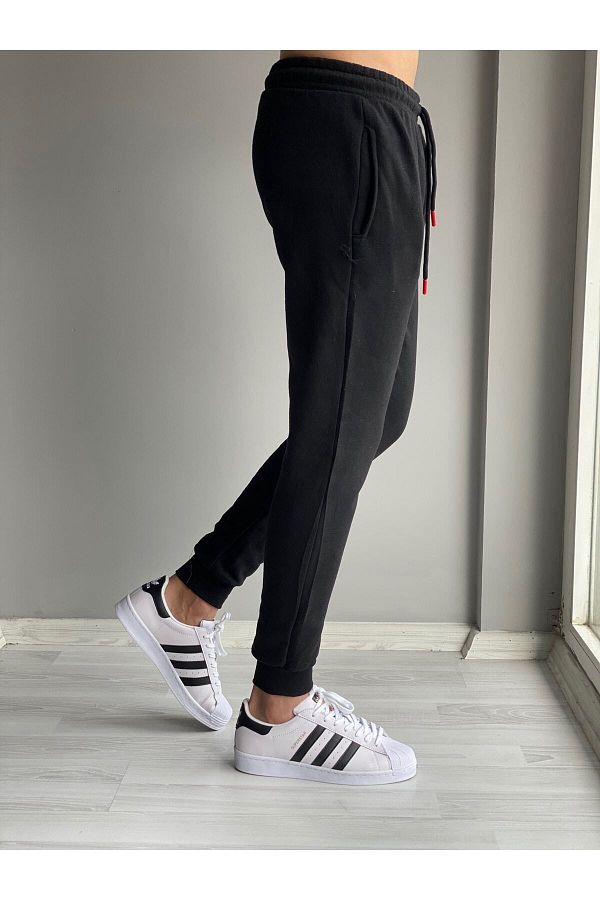 Relax family xf Black Slim Fit Men s Tracksuit Winter Fabric Trendyol