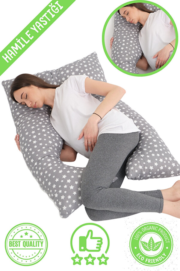 OMZ Hamile Yastığı Hamile Uyku Yastığı Hamile Oturma Destek Minderi Hamile Uyku Yastığı Kaliteli