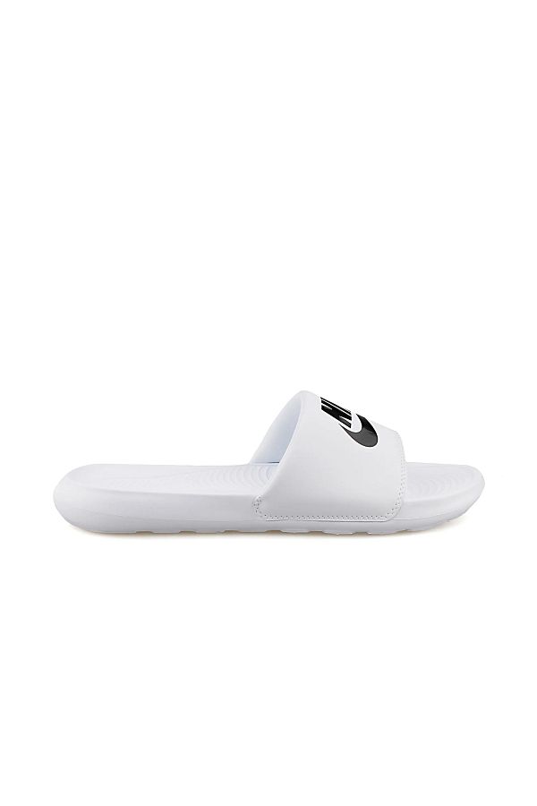 Nike-Ανδρικές παντόφλες Victori One Slide - CN9675-100 Λευκό 1