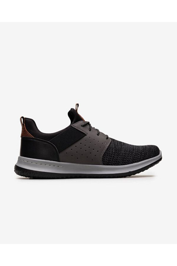 Skechers Men s Black Casual Shoes Delson Camben 65474 Bkgy Trendyol