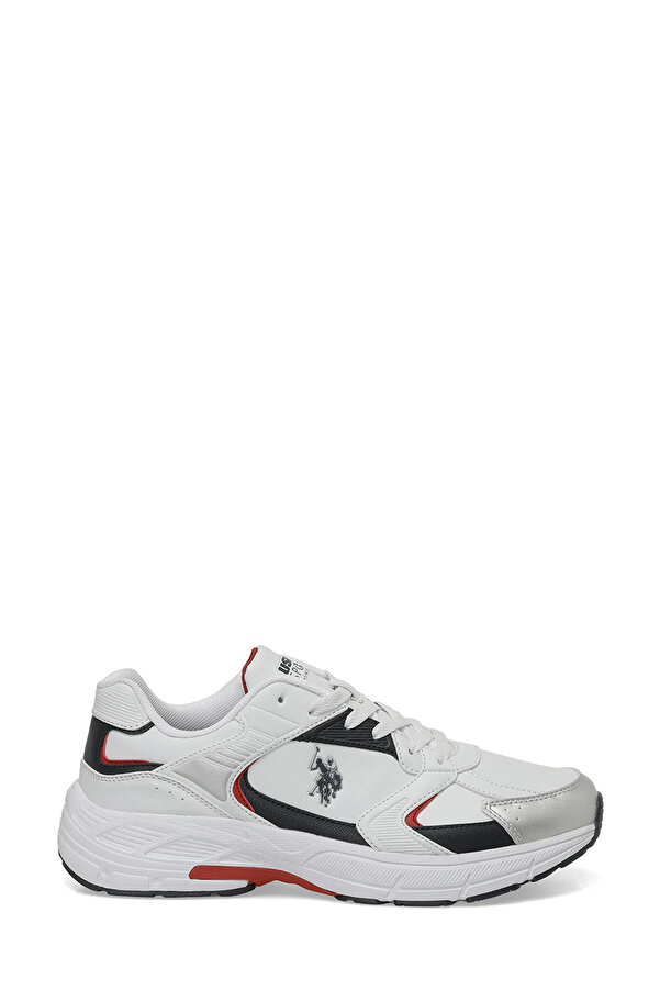 U.S. POLO ASSN. White Polyurethane Men's Sneaker