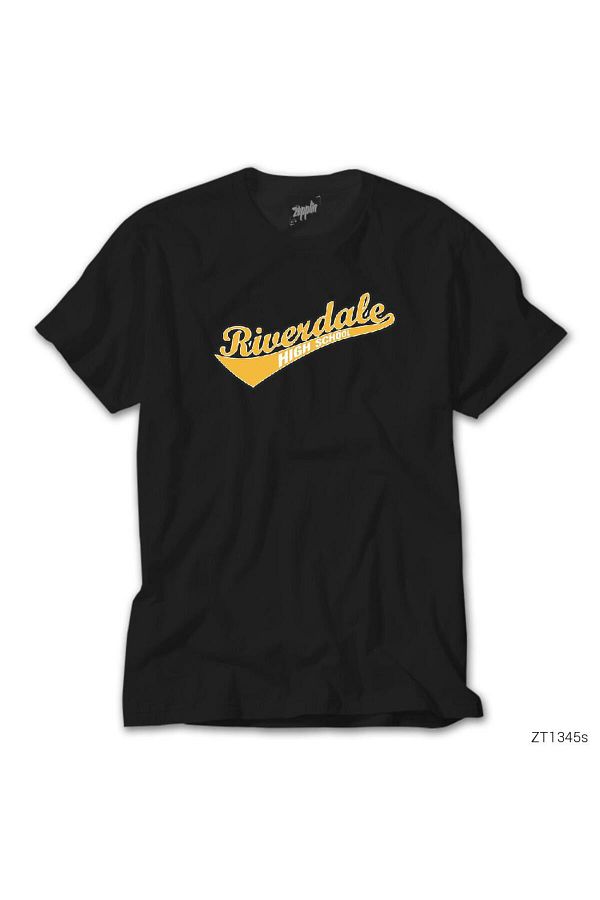 CrowsGate Riverdale High School Black T Shirt Trendyol