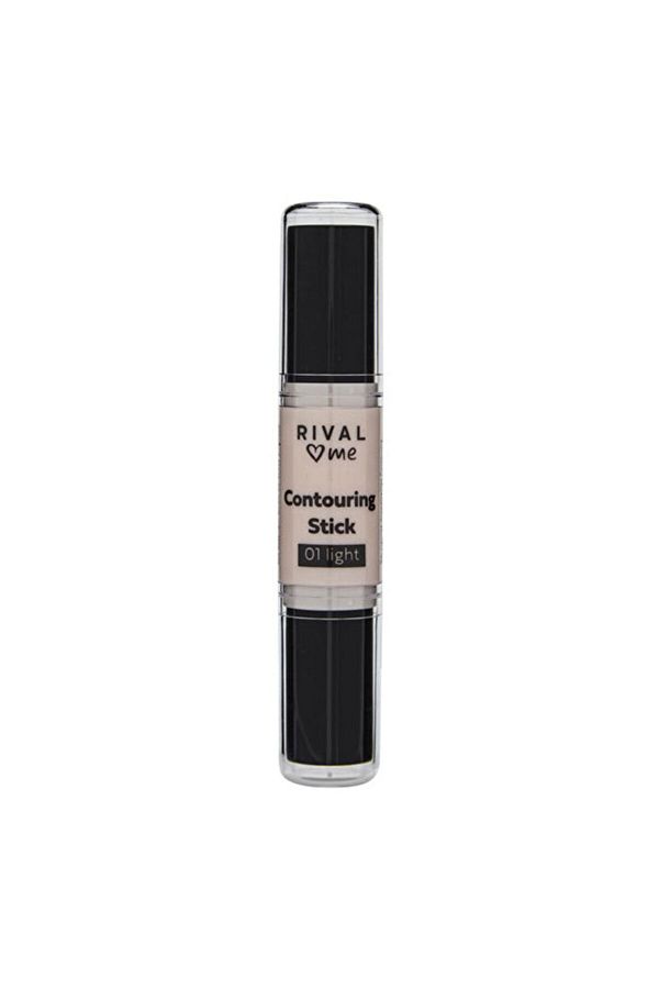 Rival Loves Me-Stick Contour Double Tip - No:01 Light - 7 Gr 1