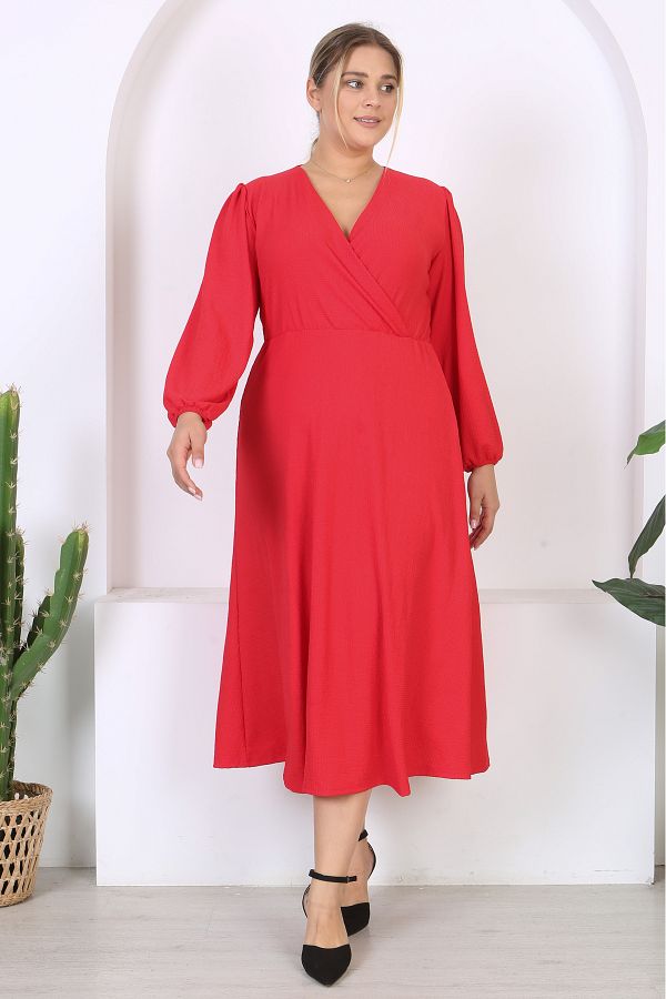 Wrap dress xxl cheap