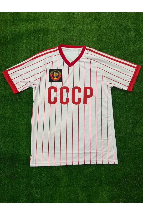 Lion Spor-Cccp Ex Soviet Union Uniform (Cio Father) White Retro White Red 1