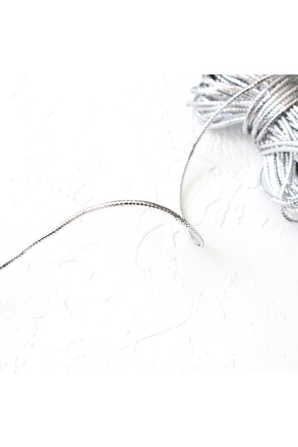 Bimotif-Decorative glitter monofile string 25 meters (Silver) 1