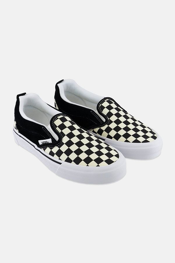 Vans-حذاء رجالي كاجوال سهل الارتداء من كنو، أسود 1