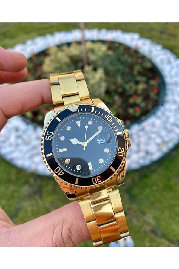 ÇENÇEN-Rose Calling Mechanism Wrist Watch with Calendar 1