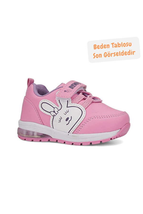 Elma Çocuk Anatomik Memory Foam İlkadım Unisex Işıklı Bebe Çocuk Sneaker Spor Ayakkabı Hafif Rahat Ciltli