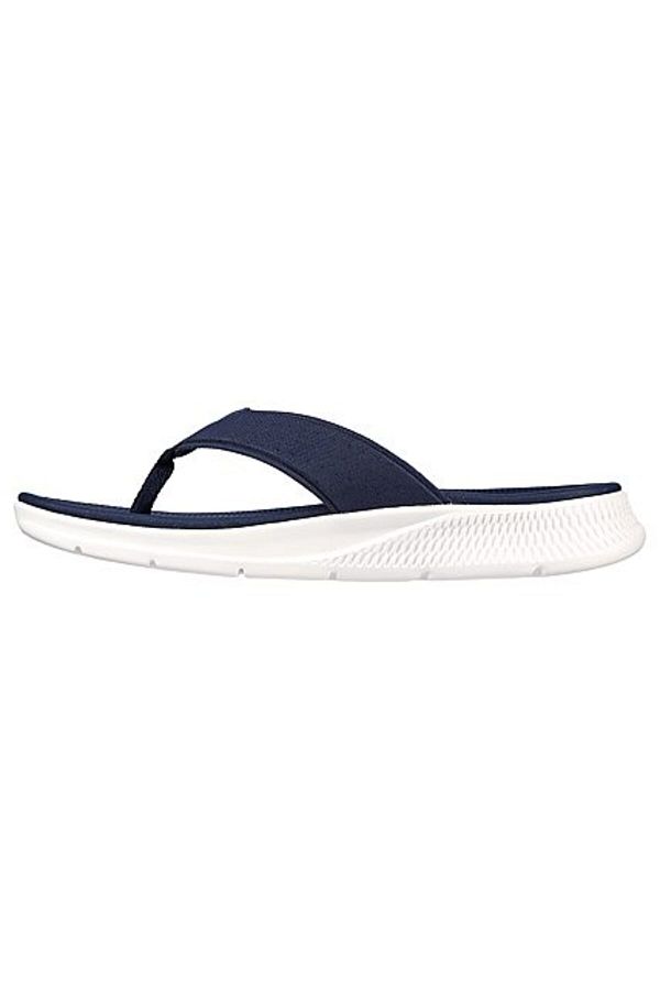 Skechers navy blue flip flops hotsell