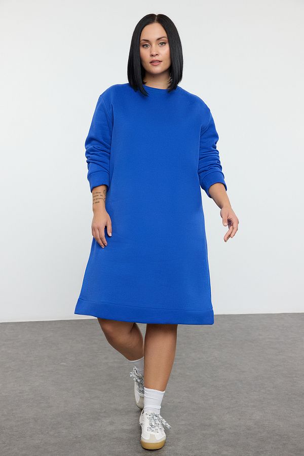 Sweatshirt dress plus size 2025