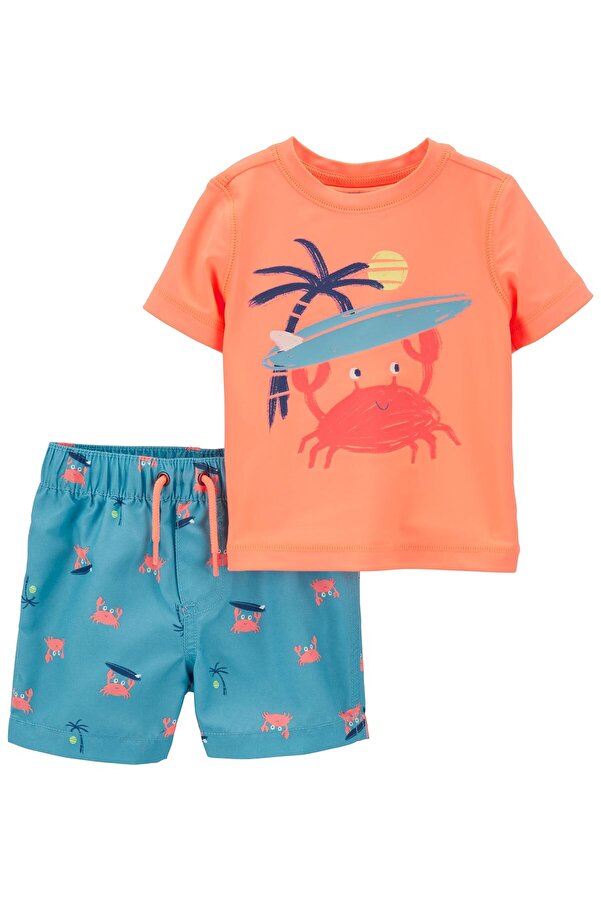 Carter's Erkek Bebek Güneş Koruyucu Mayo Set