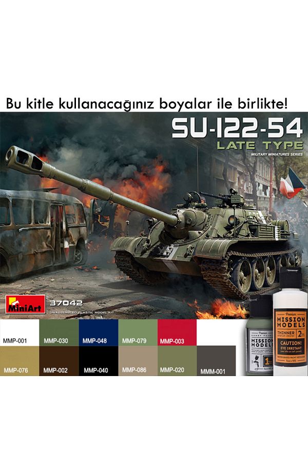 MiniArt-Su-122-54 Late Type and Mission Models Paints 1