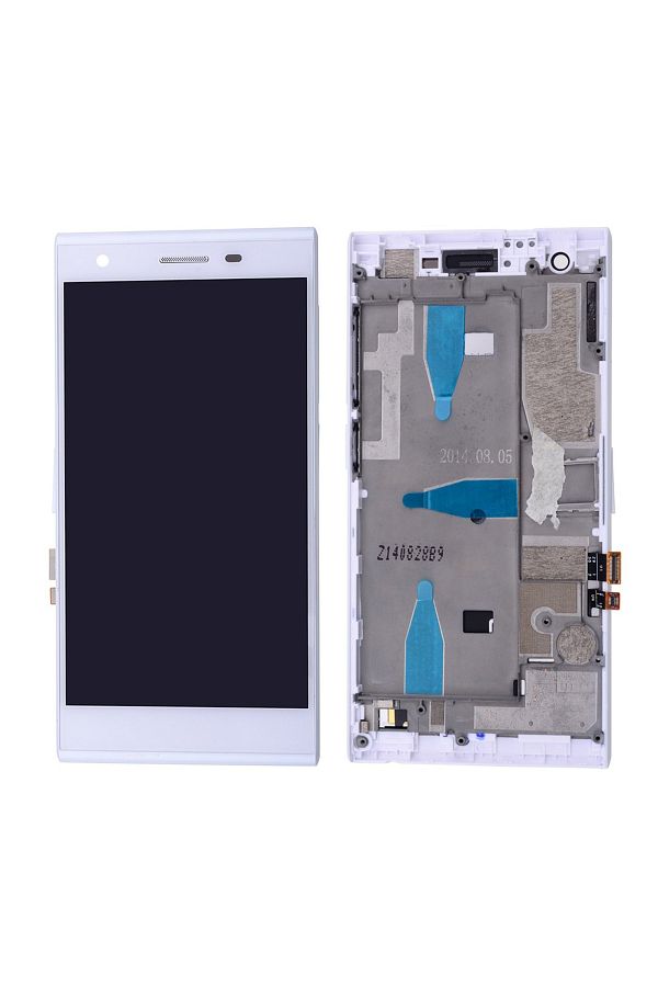 Nettech-Teknonet Turkcell T50 Compatible Lcd Touch Screen with Slats - White 1