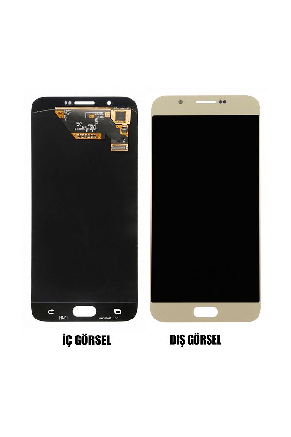 Nettech-Teknonet samsung galaxy a8 compatible oled lcd+touch - gold 1
