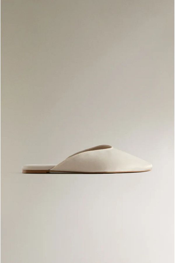 Zara-Mule Vacation Shoes - Satin 1