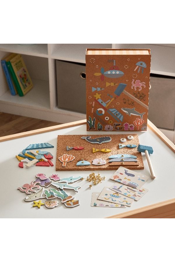 Home Box-Play Ville Underwater World 175-Piece Playset 19x26.2x4.5cm 1