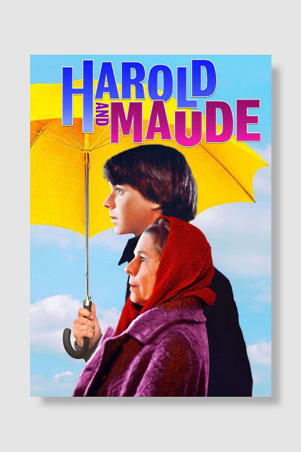 Mudi Store-Harold and Maude - Harold and Maude Movie Poster Frameless High Quality Movie Poster Wall Poster 1