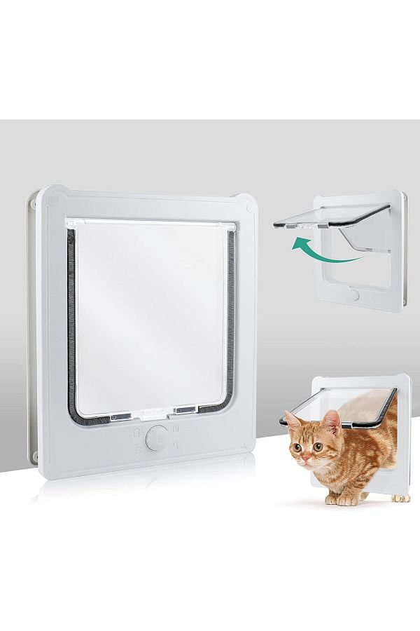 Quiet cat door hot sale