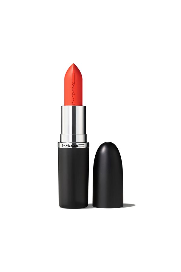 M.A.C-Morange Satin Lipstick - Intense Pigment, Luxury Design Full Coverage 1