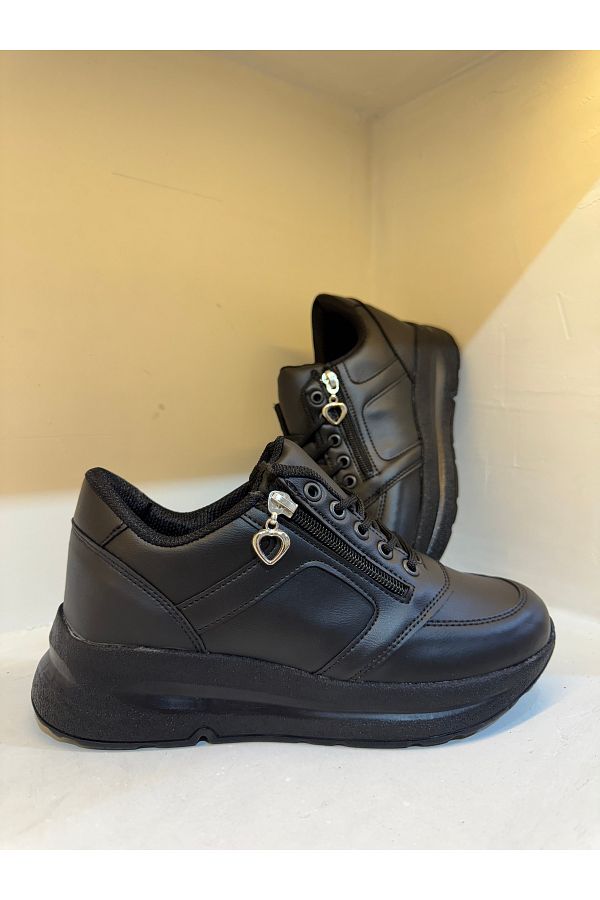 ARONA Black Women S Girls Sneakers Comfortable and Stylish Trendyol