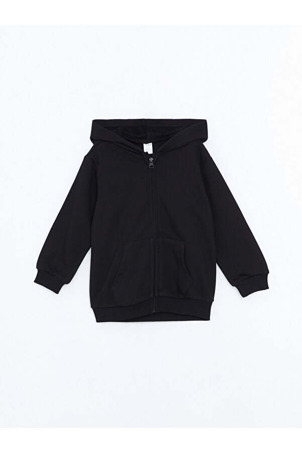 LC Waikiki Lcwk Kapüşonlu Basic Kız Çocuk Hırka