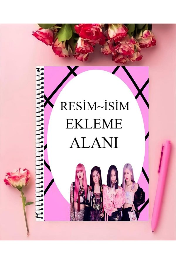 ROLLAS STORE-إطار BlackPink أرسل اسمًا رسميًا تريد تصميم كتابك بالداخل 1